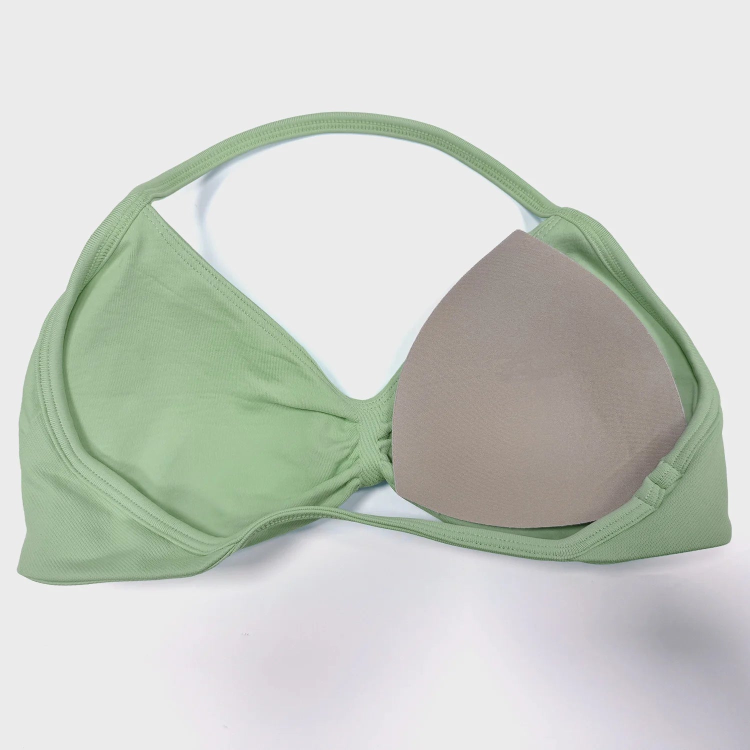 Seamless 2 Pieces Strappy Yoga Halter Bras Sets Scrunch Butt Sports Shorts Quick Dry Backless Gym Crop Tops with Pad Push Up Set